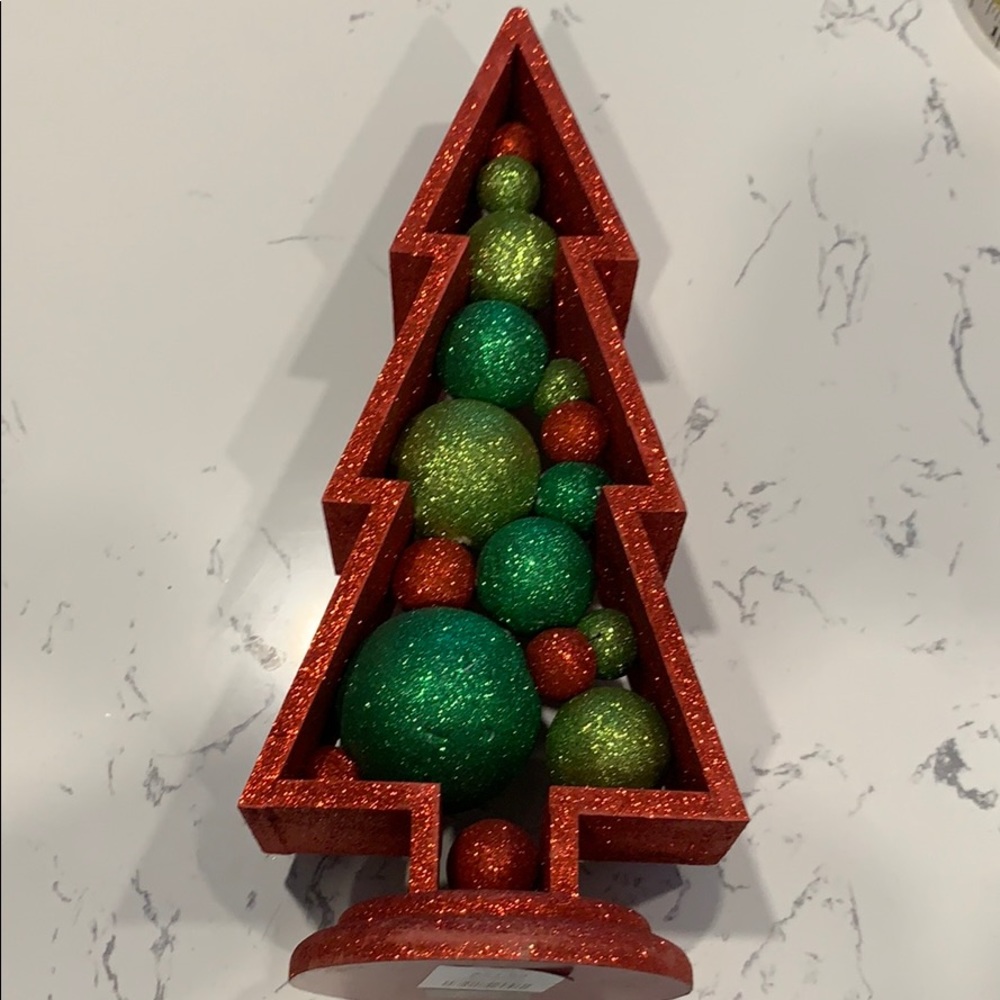 Glitter Christmas decor